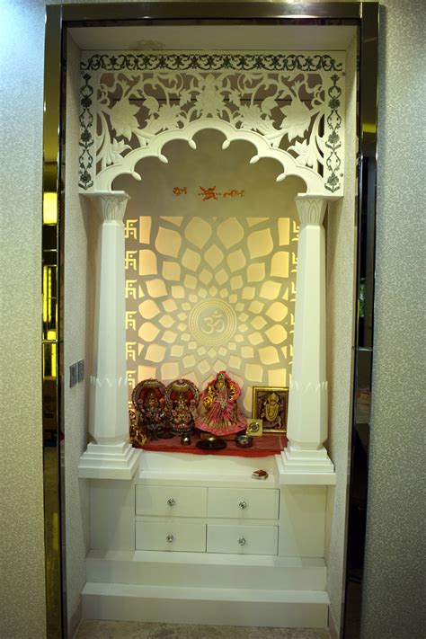 temple design for home with door